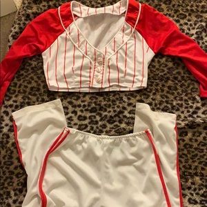 Sexy baseball player costume